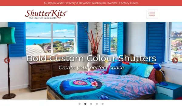 New shutterkits.com.au website